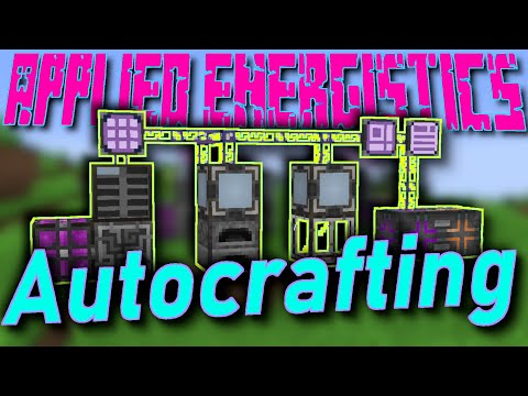 Applied Energistics 2 Autocrafting - Simplest Setup (Tutorial) | Minecraft Mod (1.16)
