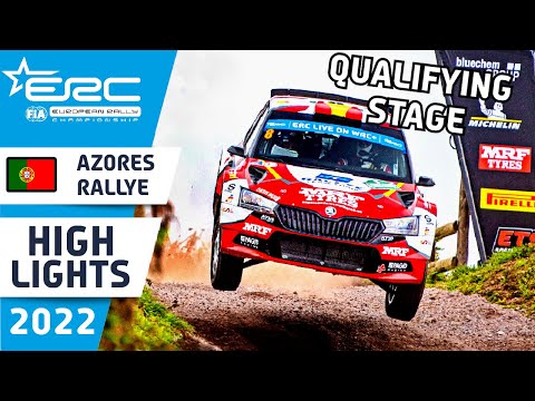 ERC Rally Highlights : Qualifying Stage : ERC Azores Rallye 2022