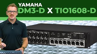 Video thumbnail for How to Connect a Yamaha DM3 Dante to a Tio1608-D Dante Stage Box by Drew Brashler