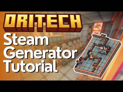 How To: Oritech Steam Engines - Minecraft 1.21.1