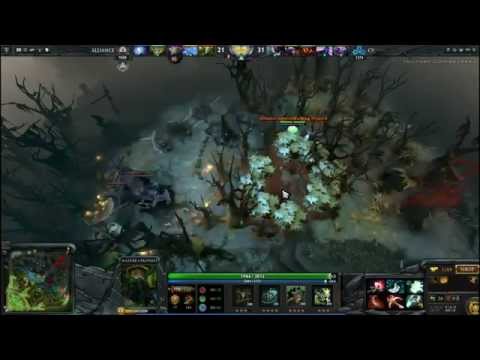 AdmiralBulldog Nature's Prophet gameplay Alliance vs C9 Dota 2