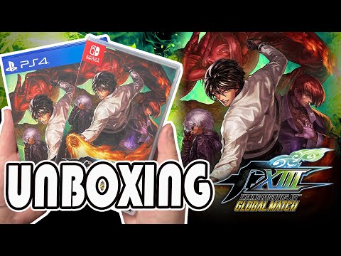 The King of Fighters XIII (KOF XIII) Global Match (PS4/Switch) Unboxing