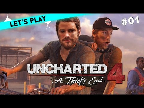 [1] Let's Play Uncharted 4: A Thief's  End mit Nils und Gunnar | Der Sturm | 09.05.2016