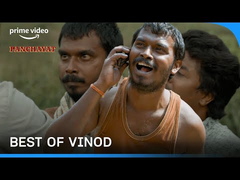 Best Of Vinod From Panchayat | Funny Moments | Prime Video