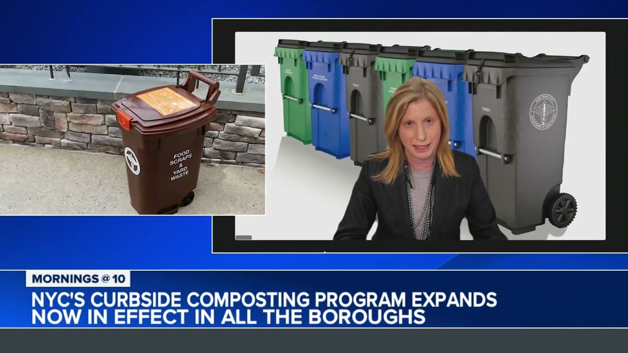NYC's curbside composting program expands now in effect in all the boroughs