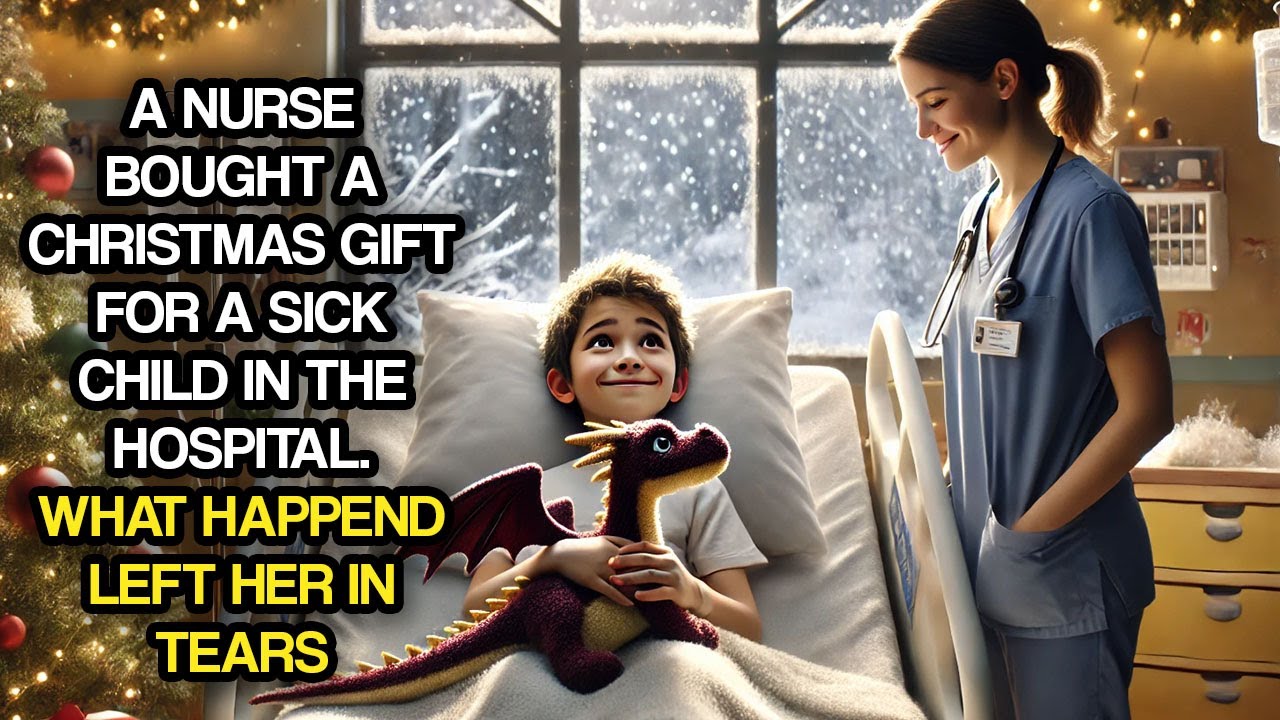 A Nurse Bought a Christmas Gift for a Sick Child in the Hospital. What Happened Left Her in Tears