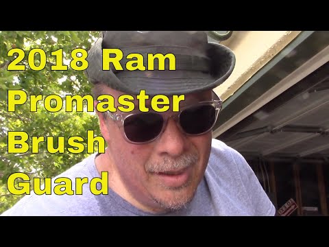 Here's a Quick Look at Our Ram Promaster Brush Guard Bull Bar
