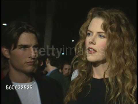Nicole Kidman and Tom Cruise about for her movie Malice