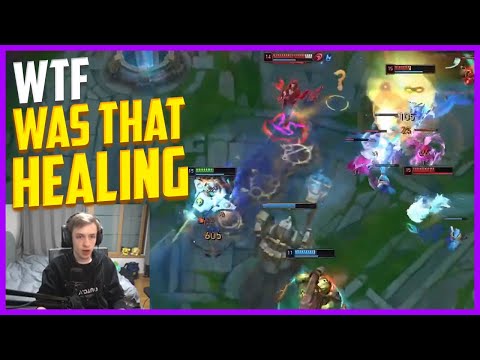 Nemesis Reacts To CRAZY Aphelios Healing