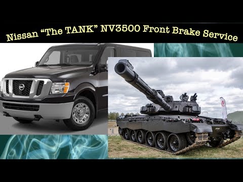 Nissan NV 3500 Front Brake Service