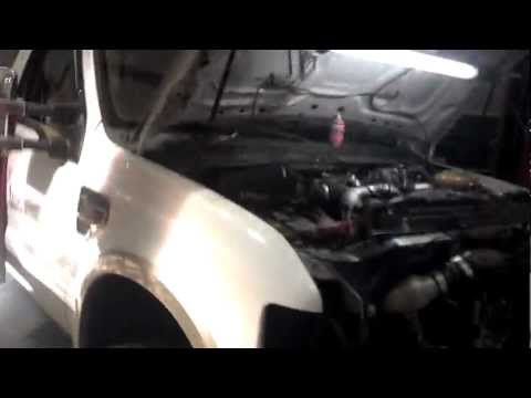 First Run After ARP Headstuds 6.4L Powerstroke.