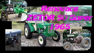 Renovace - ZETOR 50 Super - 1965 Renovace - ZETOR 50 Super - 1965