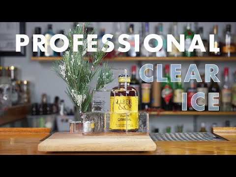 Here's what it takes to make 1000s of clear ice cubes every day