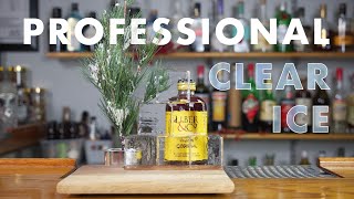 Here's what it takes to make 1000s of clear ice cubes every day