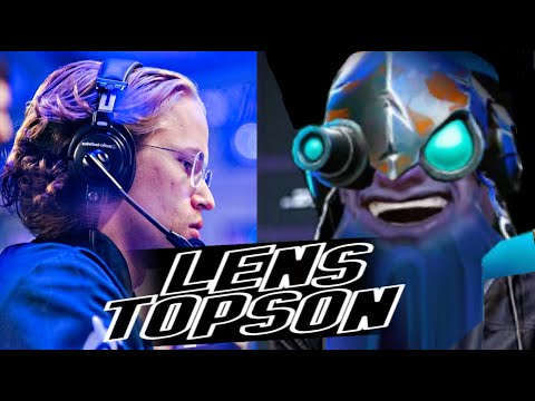 TOPSON MEET LENS! NOT TODAYS 2X TI CHAMPS | DOTA 2 7.30 UPDATE | TINKER GAMEPLAY