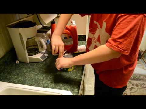 Boy needs a left handed can opener