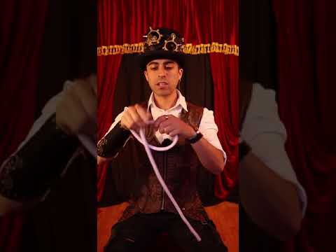 Incredible Illusion with a Rope 😱 Tiktok Wizard