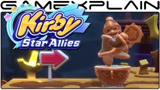 Kirby Star Allies - All Secret Stone Transformations, Artist Drawings, & Sculptures (Easter Eggs)