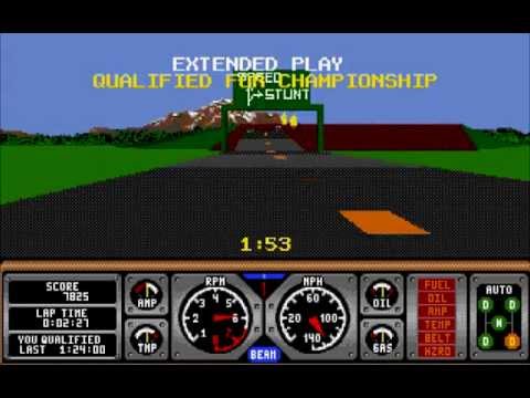 hard drivin atari lynx