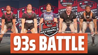 93s BATTLE | 2025 Powerlifting America Nationals