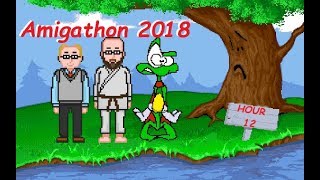 Amigathon 2018 Hour 12 - featuring Superfrog, Gods, and KILLER BEES!!!!