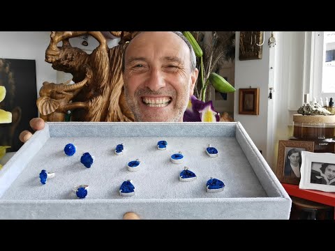 Azurite - by International Crystal Healer Mark Bajerski