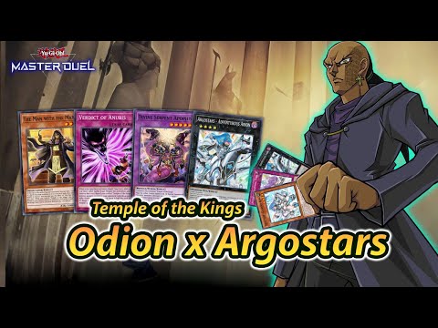 Odion Argostars Trap Deck Master Duel 2025 | Temple of the Kings & Anubis the Last Judge Combo Guide