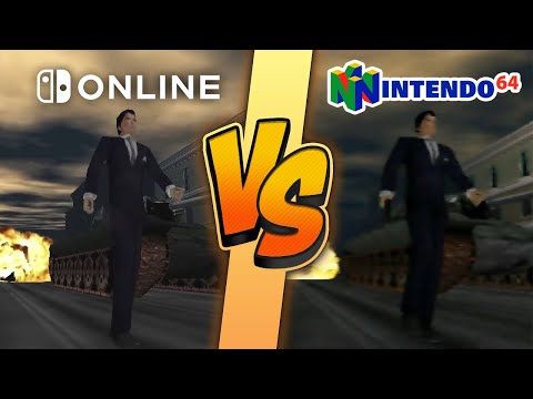 GoldenEye 007 Switch vs. N64 Graphics Comparison