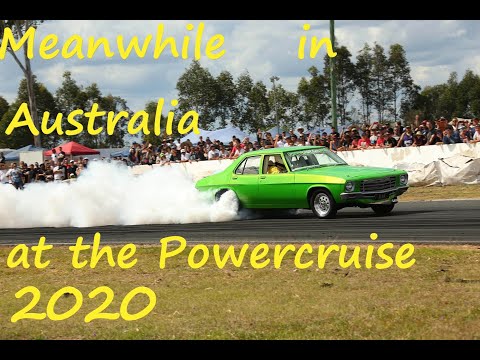 Cars, Burnouts at the Powercruise 12/09/2020 QLD Australia