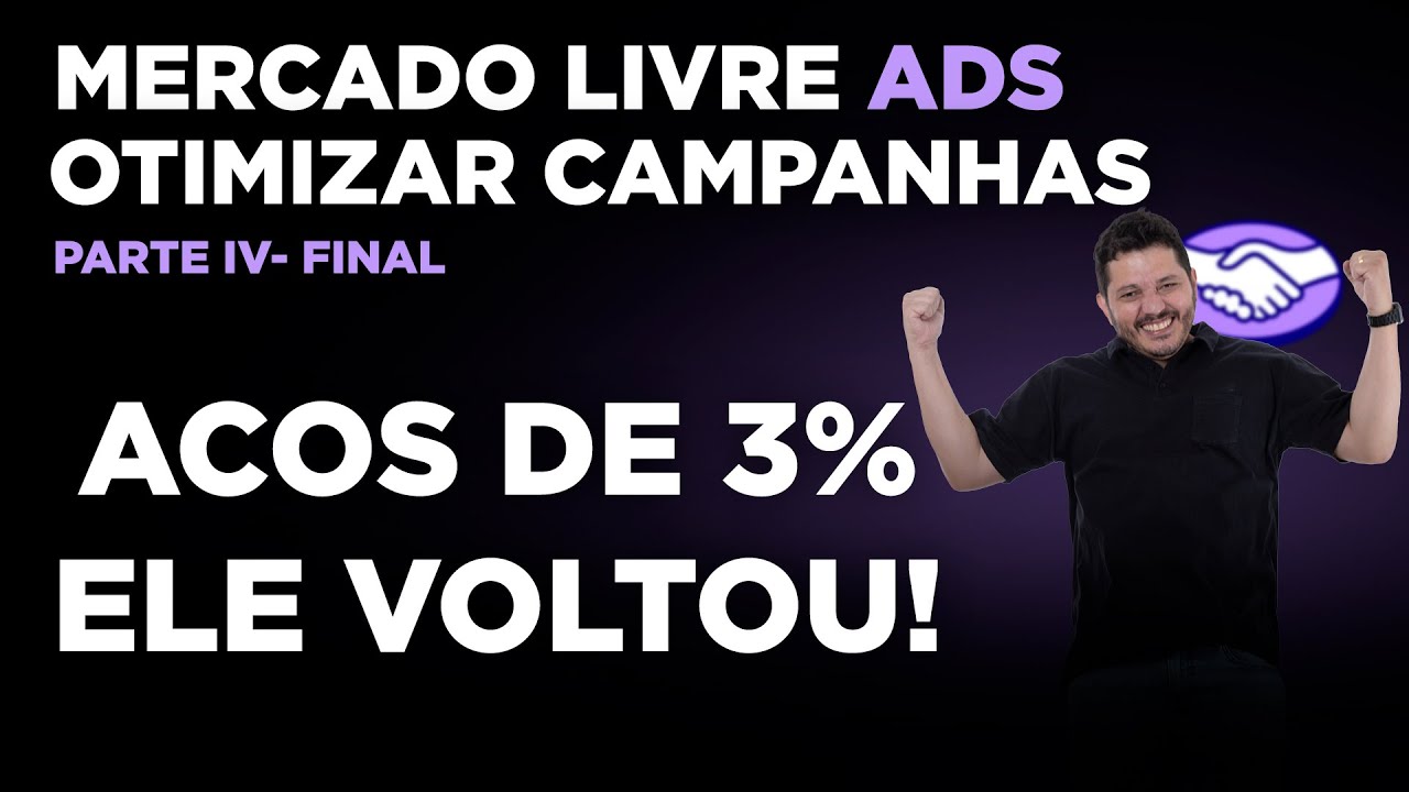 Como Otimizar as Campanhas de Publicidade  Mercado Livre Ads 5G Parte Final
