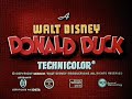 Donald S Double Trouble 1946 Original Titles With 1960s Credits