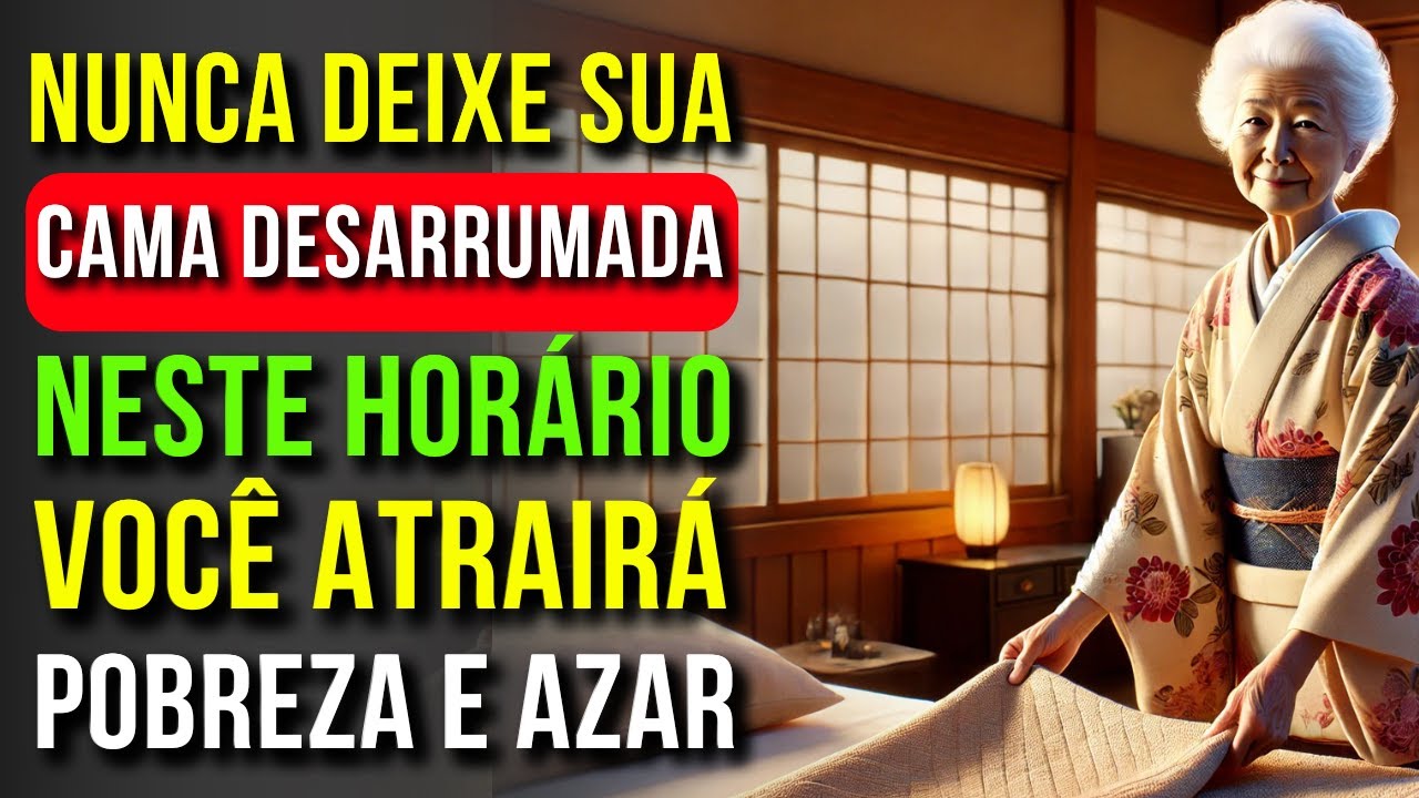 NUNCA Deixe Sua Cama Desarrumada Neste Horário ou Você Atrairá Pobreza e Azar | Ensinamento Budista