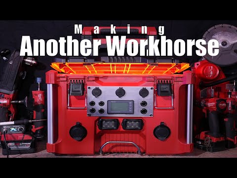 Milwaukee Packout DIY Solar Generator. Part 1