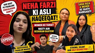 NEHA FARZI = MOHALLE KI AUNTY? 😳Har Baat Mein Problem Kyun? 🤔 @sabaKajahaan 