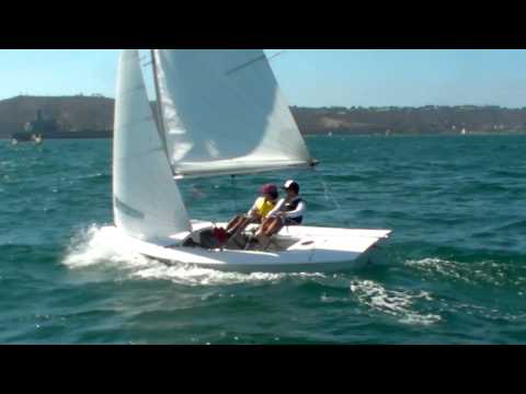 Snipe Sailing Upwind Technique - Western Hemispheres 2014 - San Diego, CA