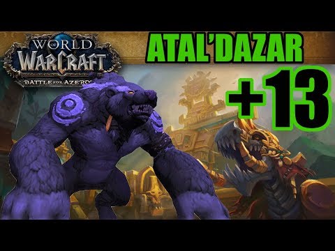 BFA Mythic +13 Atal'Dazar +1 - Guardian Druid PoV