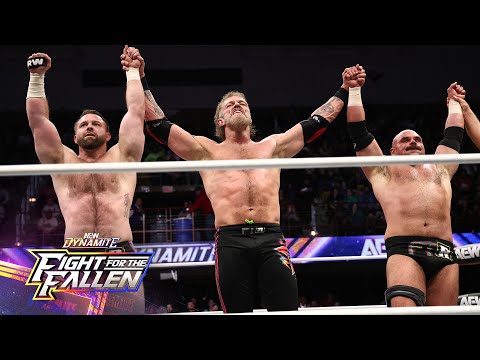 Rated FTR Address The Crowd After AEW Dynamite Fight For The Fallen