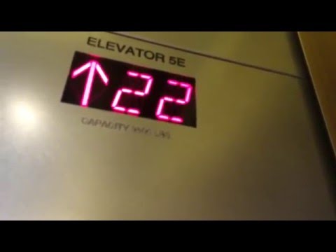 AWESOME Schindler Traction Elevators @ Hyatt Regency Hotel, Chicago, IL