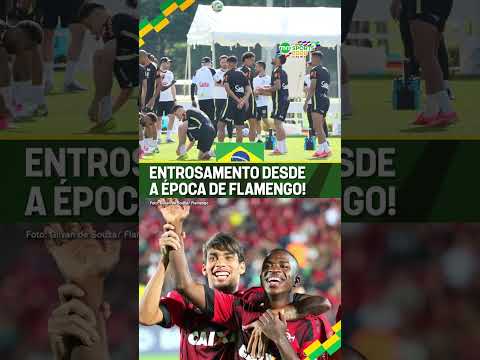 ESSE ENTROSAMENTO É ANTIGO… 🔴⚫ DO FLA PRO MUNDO! #shorts