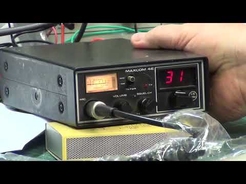 Maxcom 4E  CB27/81 UK FM CB radio - On The Air test