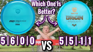 Video thumbnail for Discmania MD1 vs Origin by Nate Turner