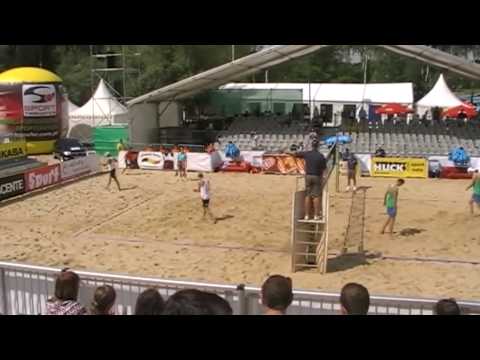 Kadziola-Szalankiewicz [POL] VS Boersma E.-Paulides [NED] ROUND1 2SET {Myslowice 2009} part2