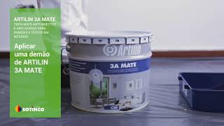 ARTILIN 3A MATE - Pintura de paredes e tectos em interior