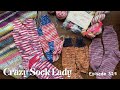 Episode 325 June Stats And A New Scrappy Blanket That I Can T Put Down Crazy Sock Lady