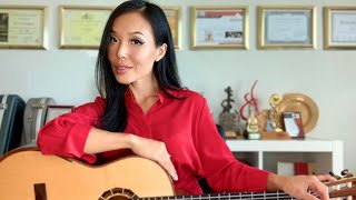 Download lagu Arpeggio Exercise | Right Hand Technique | Classical Guitar Tutorial by Thu Le mp3
