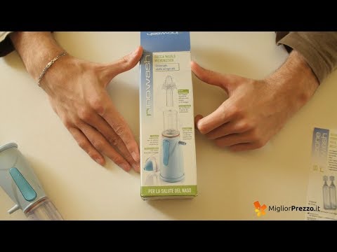 Doccia nasale Rinowash Air Liquide 471221 Video Recensione