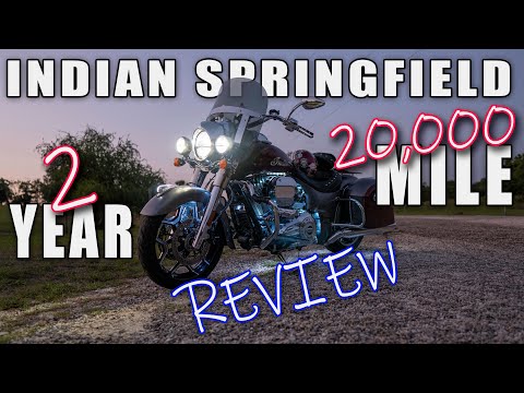 2 year - 20,000 Mile Indian Springfield Review - How Well Do Indian Motorcycles Last?