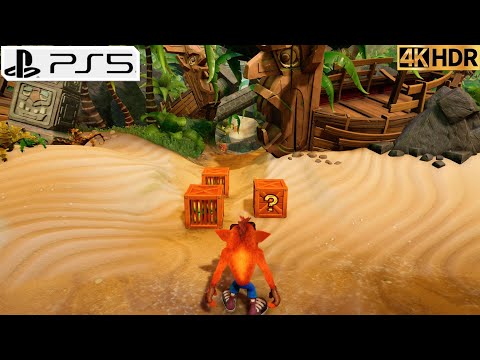 Crash Bandicoot 1 N Sane Trilogy PS5 4K 60FPS HDR Gameplay - Full Game