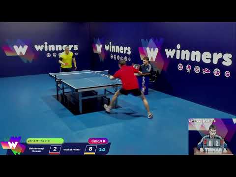 Shtukovanyi Roman - Dushak Viktor.WINners CUP Table Tennis 8 10.01.2021 17:45