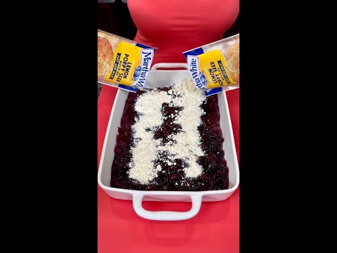 3 Ingredient Blueberry Cobbler 🫐